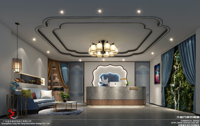 琅言堂设计之最新美容会所装修设计经典案例欣赏