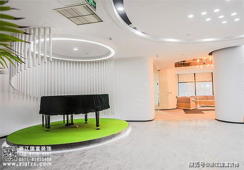 杭州特色高档办公室装修设计效果图案例,杭州专业办公室装修公司