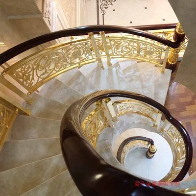 广西铜板雕刻铜楼梯 厂家定制价格