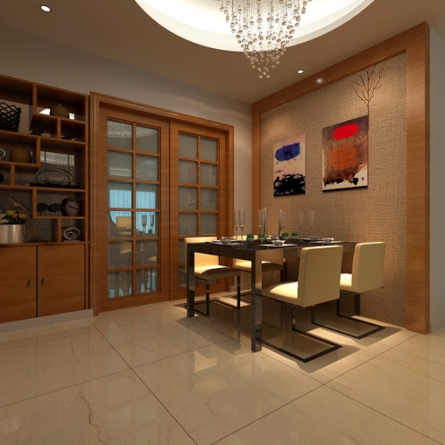 禹洲天境114平简约风格,禹洲天境现代简约114平米三居室装修设计图片_样板间_实景图-搜房网装修设计网