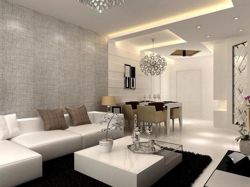 济南金羚嘉和馨园田园风格三居室装修效果图 124平米8万装修设计案例 济南房天下家居装修网