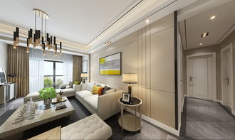 盛世普天 现代港式风格全案装修设计 重庆新房装修设计