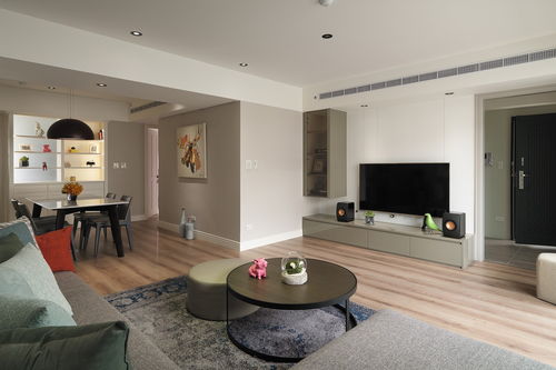 上海卢湾现代风格装修设计 简约与艺术的完美融合