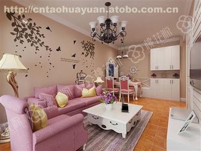 小型公寓装修效果图赏析 硅藻泥装修设计的4大要点